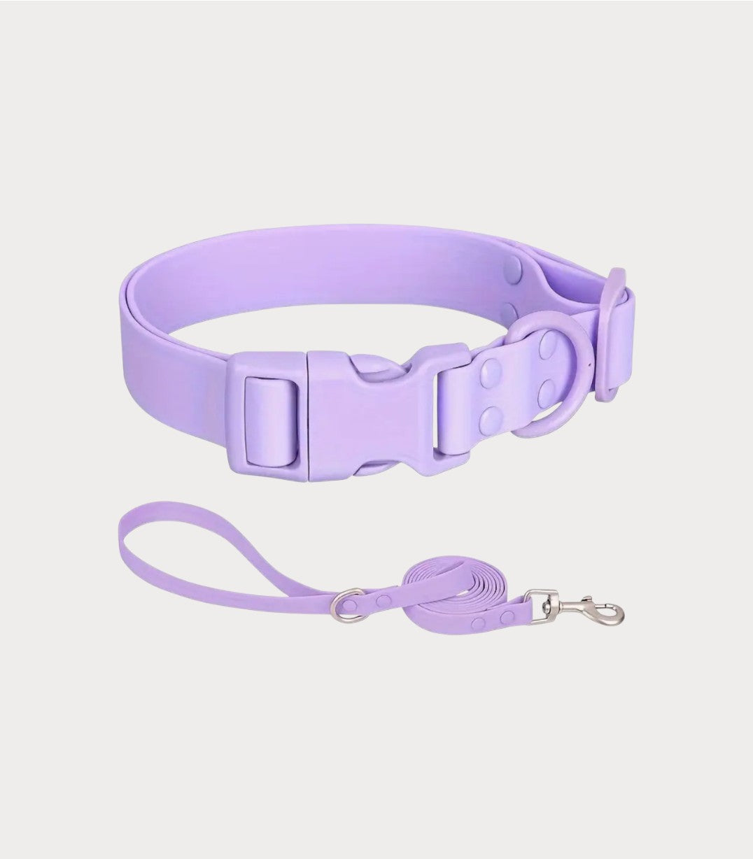 Correa y collar de silicón