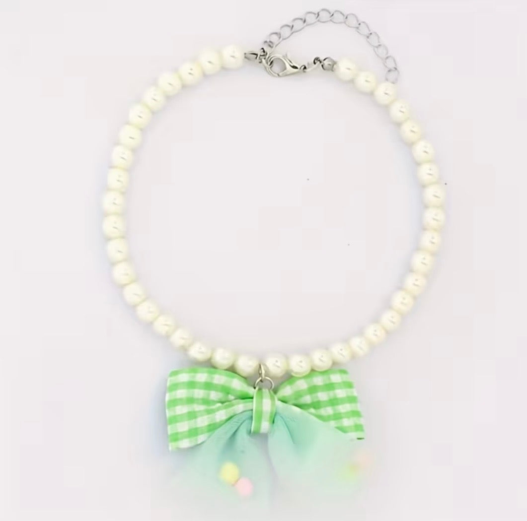 Collar perlas