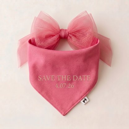 Bandana "Save the Date"
