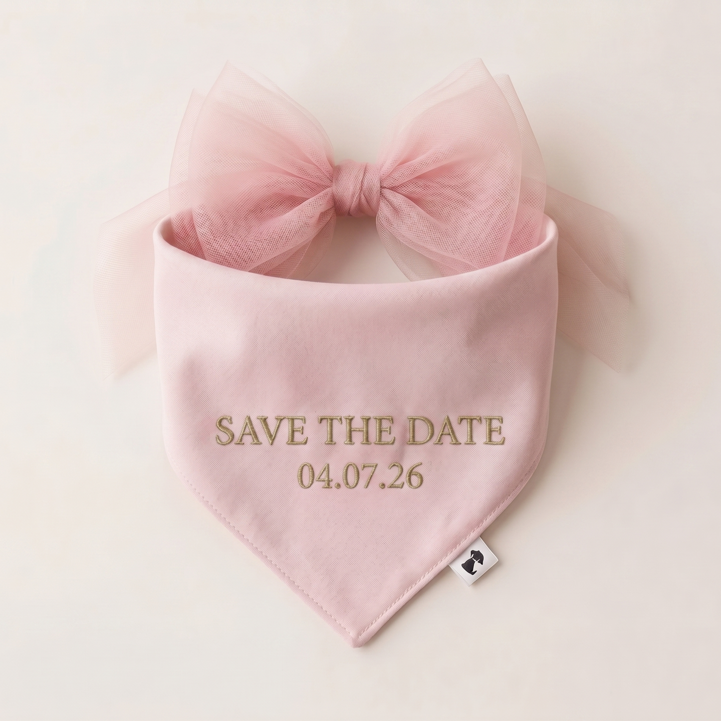 Bandana "Save the Date"