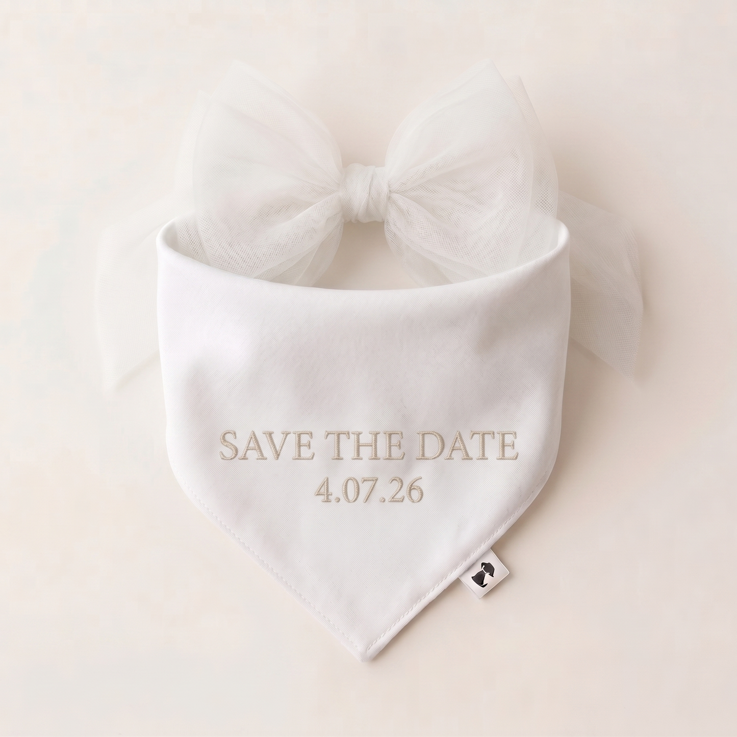 Bandana "Save the Date"