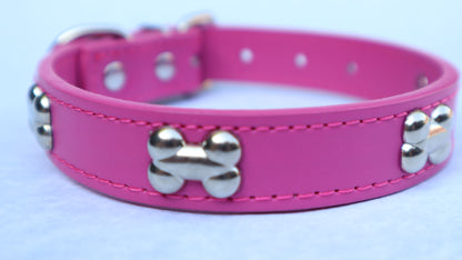 Collar de mascota de cuero