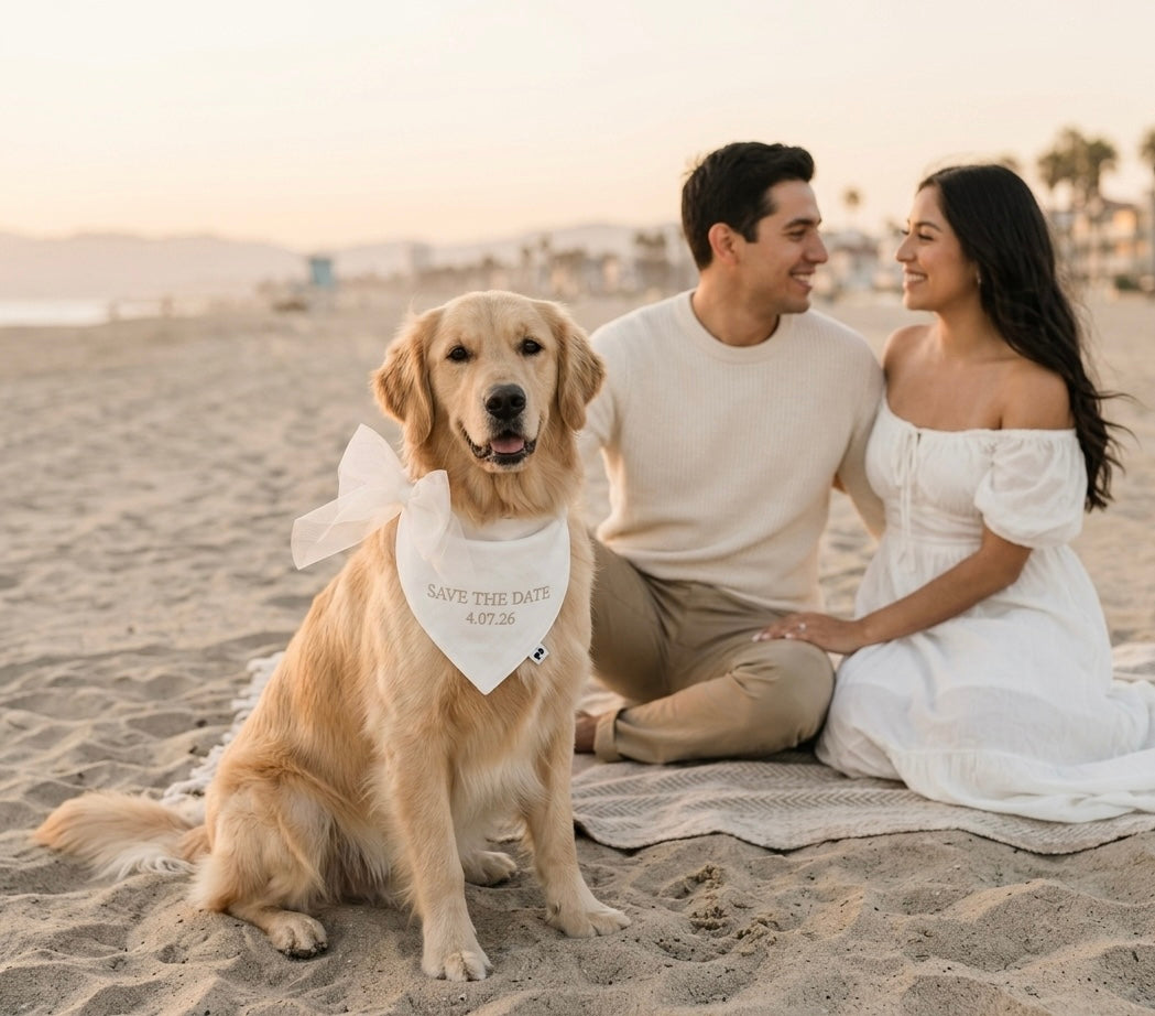 Bandana "Save the Date"