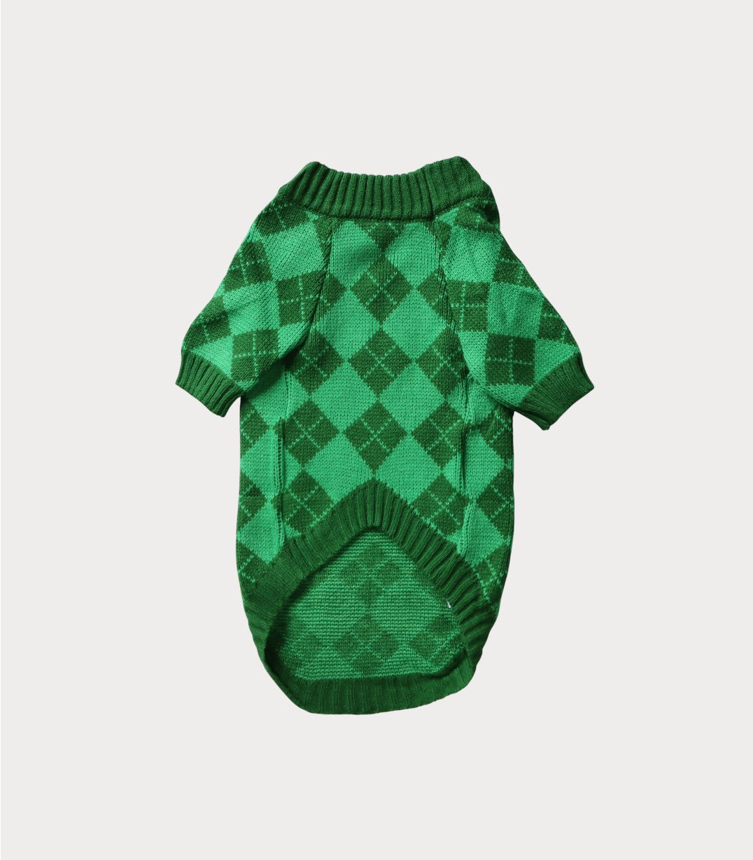Sueter rombos verdes