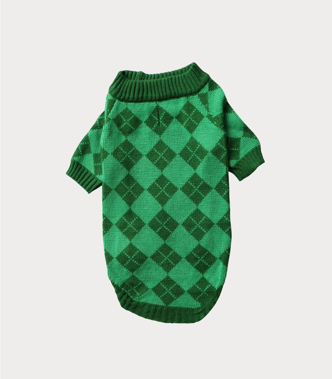 Sueter rombos verdes